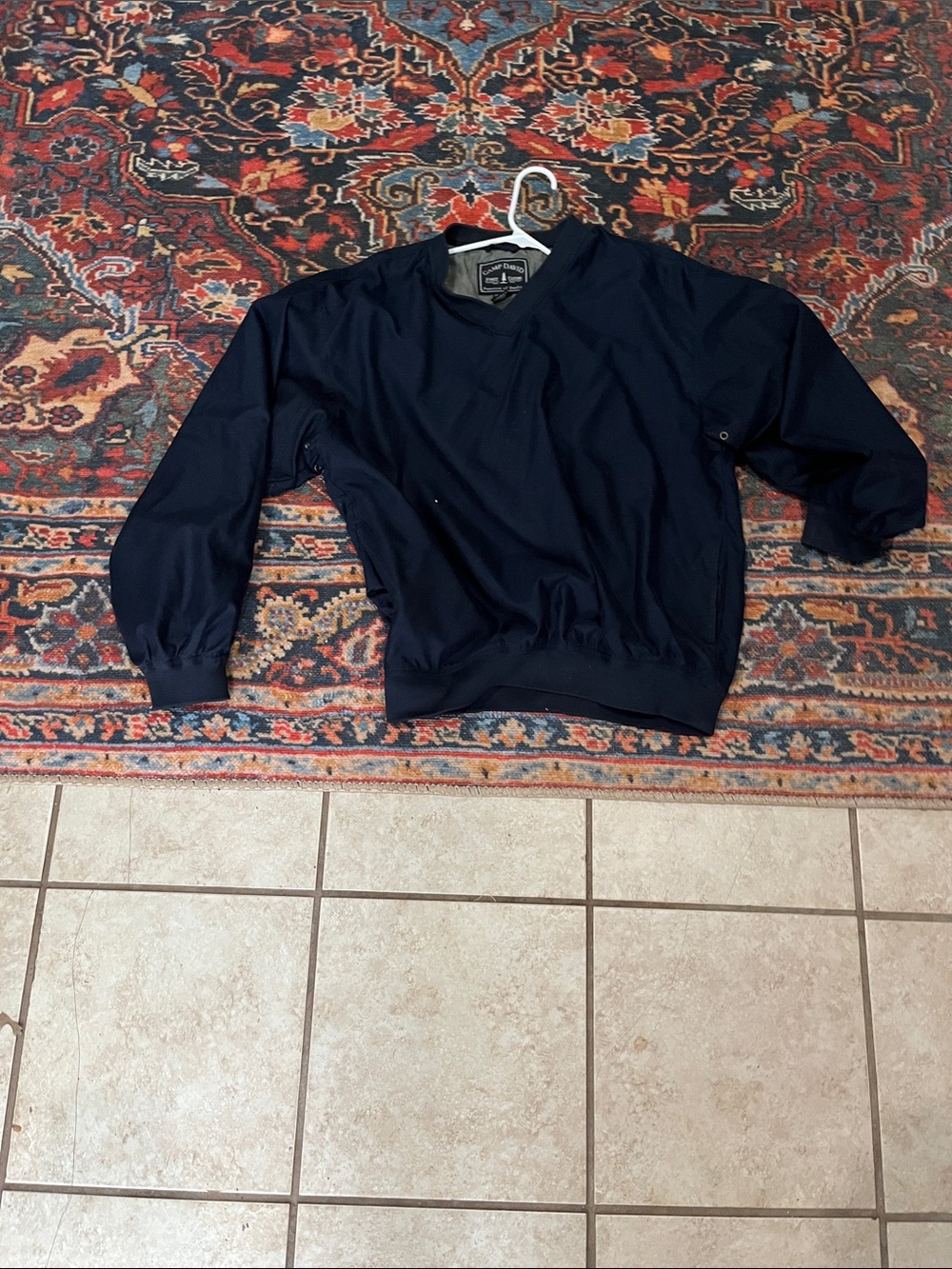 Classic Navy Pullover Jacket by Golden Bear